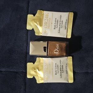 Dior Nail Polish with Lavender Body Lotion Set 726 Bronze Cruise Limited Edition